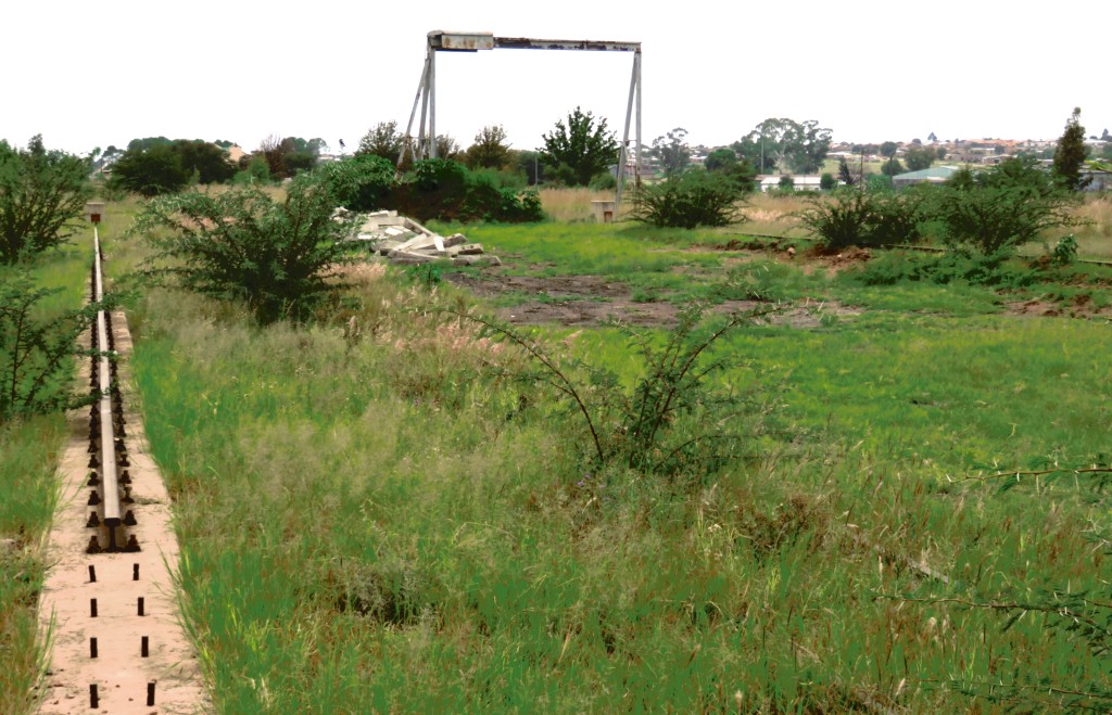 Parys rail loading yard